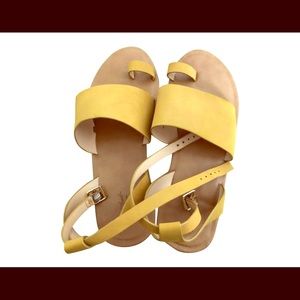 Target Mustard Yellow Kenya Ankle Strap Sandal